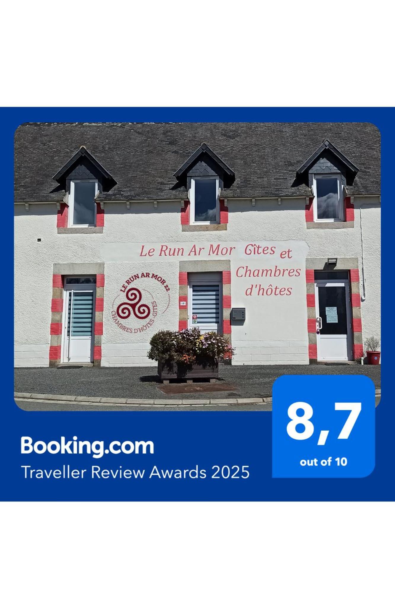 Bed and Breakfast Le Run Ar Mor 22 Tredrez-Locquemeau Экстерьер фото